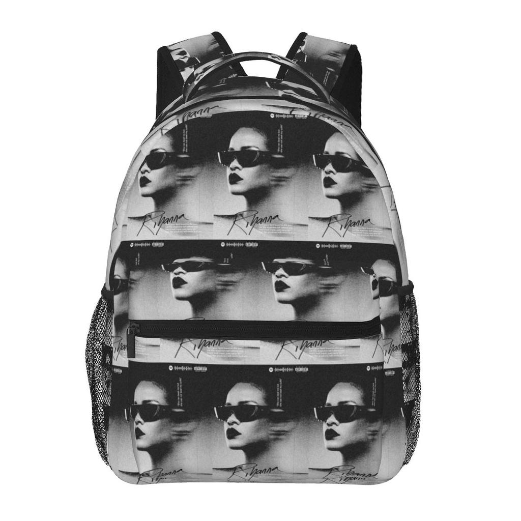 Anime Hair Girl Rihanna Student Backpack School Bag Hiking Travel Daypack for Men Women Fashion Bookbag Shoulder Bags