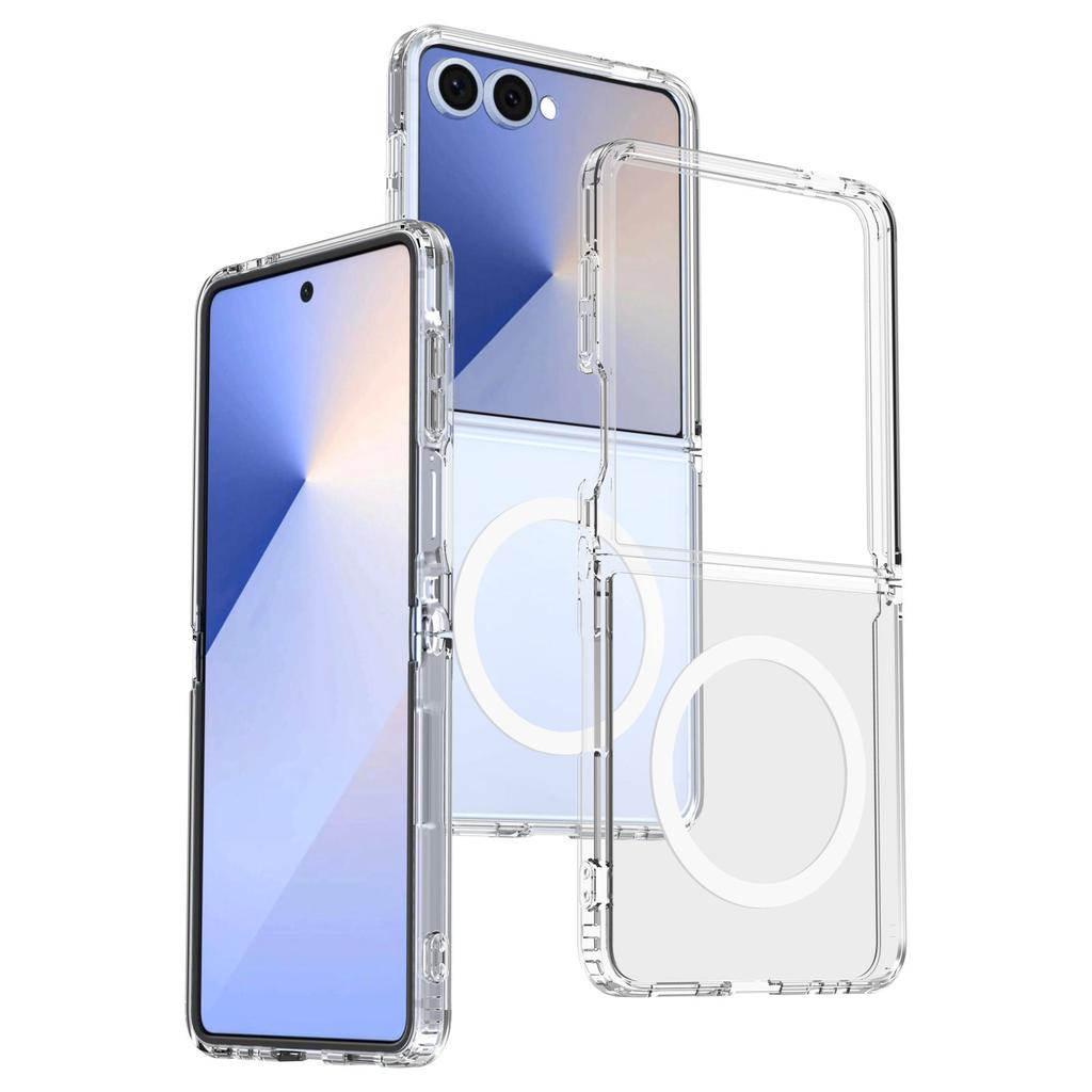 Applicable To Samsung ZFlip8 Up and Down Folding Magnetic Mobile Phone Case Matte Anti-drop zFold8ultra Folding