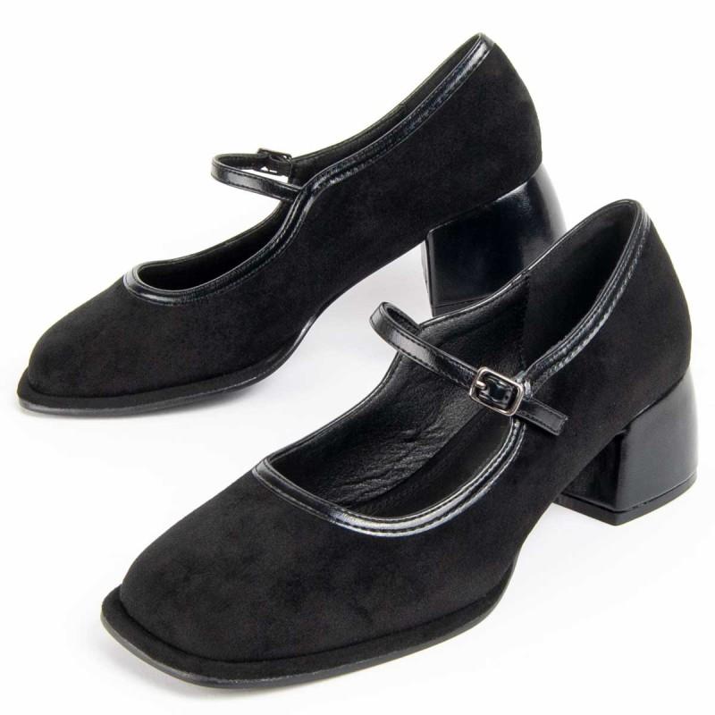 Zapato De Tacón Para Mujer.  Montevita  Corela8  100984 41 noir