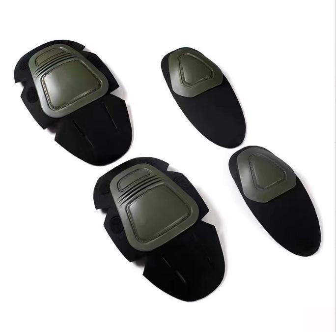 

Військовий костюм жаби-орла: Міцне захисне спорядження для вулиці з наколінниками та налокітниками для військових ентузіастів. One Size