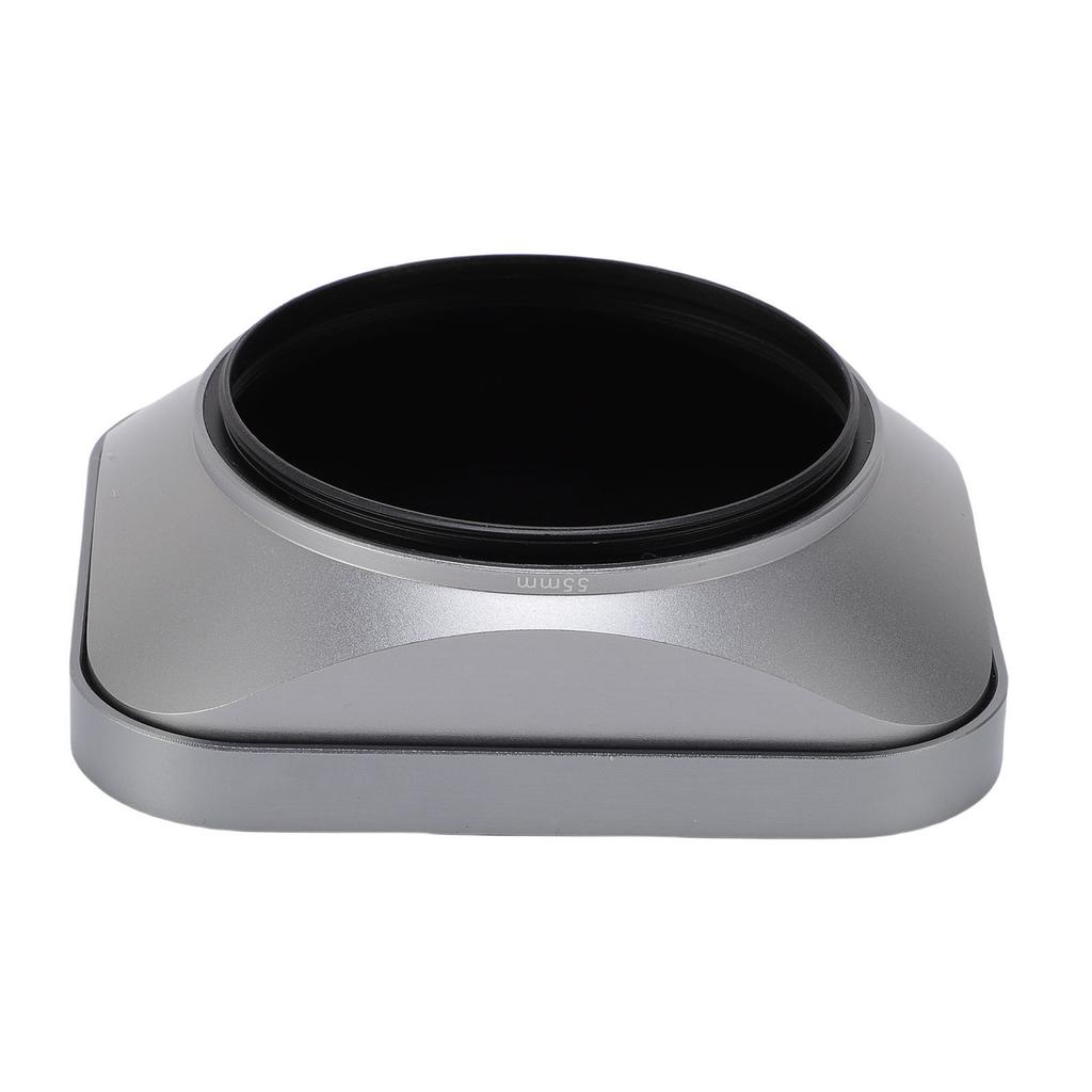 Lens Hood for 55mm Lens Aluminum Alloy   Metal Lens Hood Shade Camera Accessories