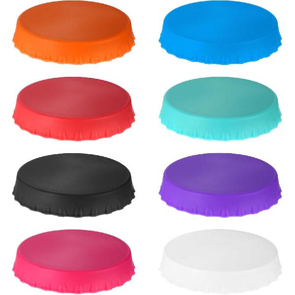 8 PCS Soda Can Covers, Reble Pop Sodas Cans Lid, 8 Colors Silicone Soda Can Lids for Beer Coke Juice Standard Sodas Cans