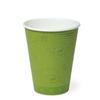 Sunnap Japanese-made Medium Paper Cups, 340ml, 11.3oz, 50-count, Embossed, Disposable. Features a Subtle Pattern That Stands Out Against a Subdued Bas