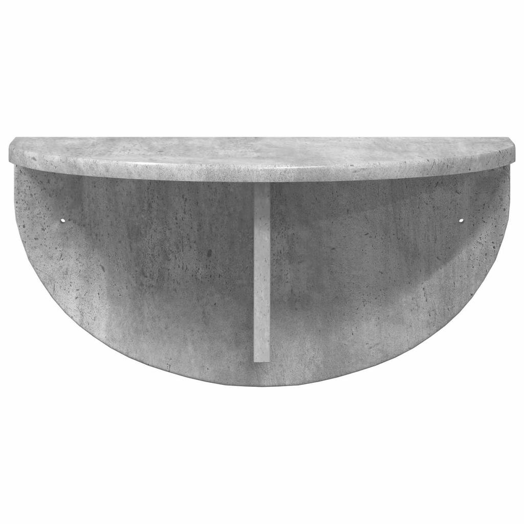 Wall Mounted Shelf Concrete Grey 48 x 24 x 24 cm Engineered Wood