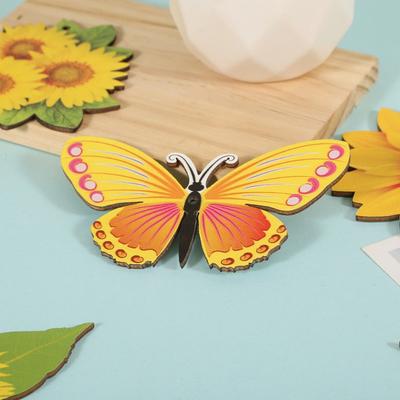 9 stuks/set Zonnebloem Hanger Pastorale Stijl Handwerkkraam Kleine Huisdecoratie Vlinder Hanger