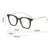 Eyewear Anti Radiation Eyeglasses for Women Metal Frame Shades UV400 Anti Blue Light Eyewear