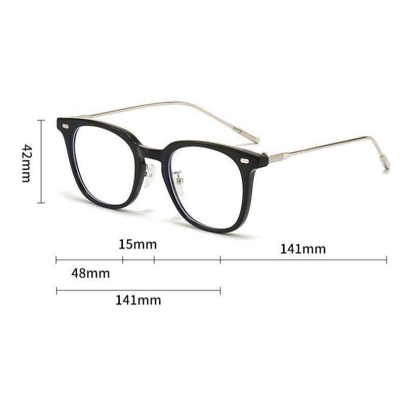 Eyewear Anti Radiation Eyeglasses for Women Metal Frame Shades UV400 Anti Blue Light Eyewear