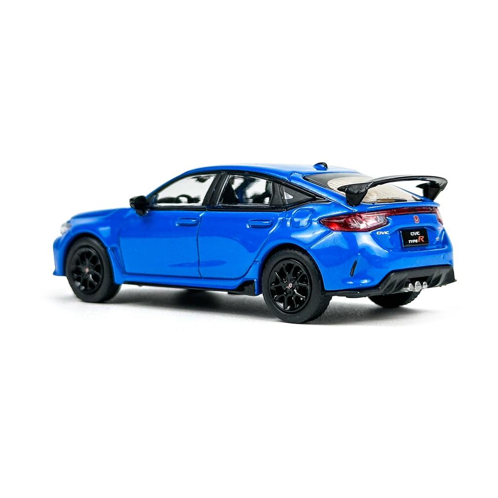 PAUDI MODEL scale diecast model car of the 2023 Honda Civic blue 1/64 TYPE-R FL5,