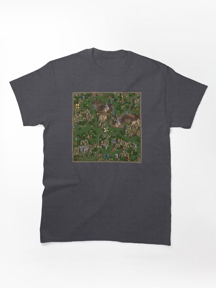 Command & Conquer Heroes Of Might And Magic III Map Classic T-Shirt
