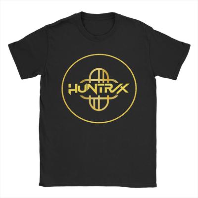 Vintage T-Shirt Summer Huntrix Logo Kpop Demon Hunters Popular T-Shirts Cotton Tshirt for Male Big Size Short Sleeve Top Tees