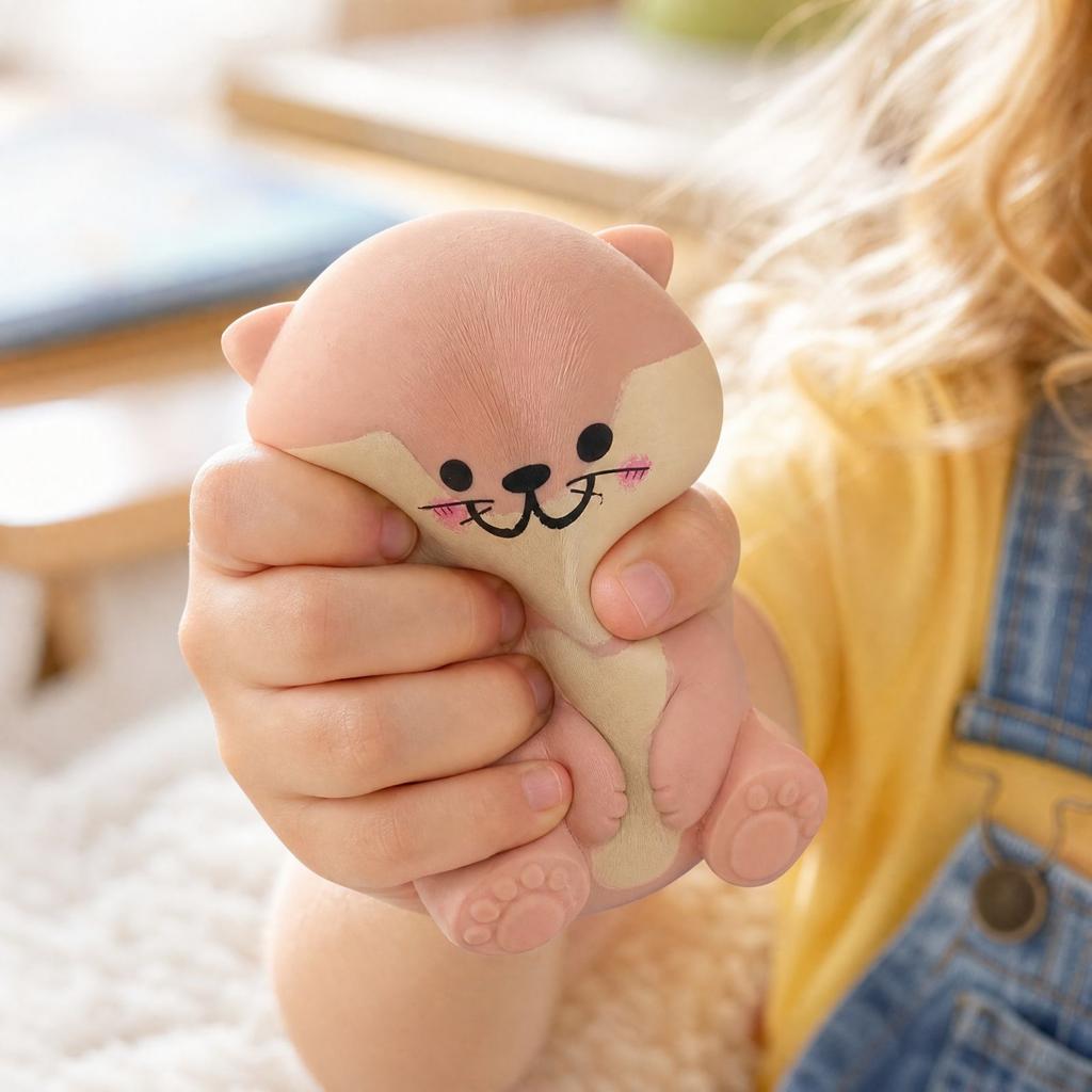 Slow Rising Toy with Soft Cute Texture, Sensory Toy for Kids and Adults