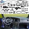 Carbon Fiber Dash Panel Cover Trim Kit for Dodge Charger 2015+ Inner Accessories