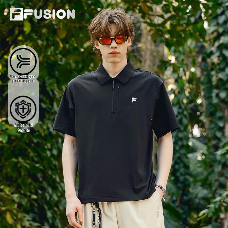 FILA FUSION Men s Moisture-Wicking Quick-Dry Polo Shirt XXL