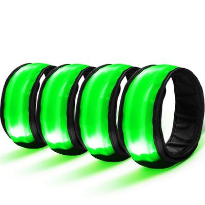 4 PCS LED Pulseira Refletor de Segurança Pulseira Luminosa Para Corrida Ciclismo