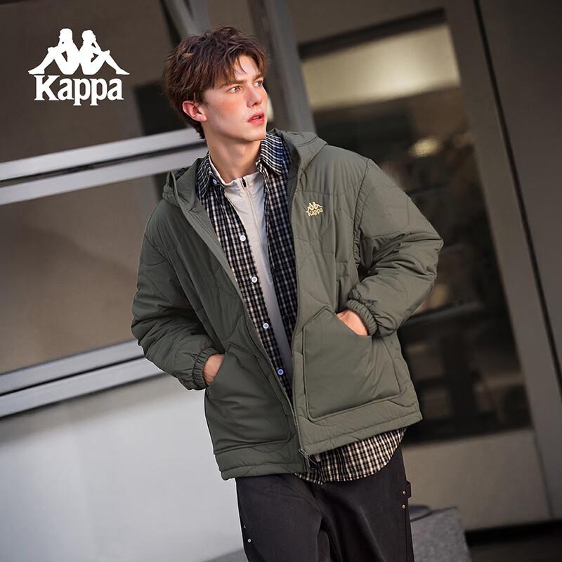 Kappa Unisex 2025 Winter Hooded Padded Jacket K0FZ2MM30D