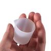 2 Pcs Silicone Measuring Cup Non-stick Mixing Cups Reusable Resin Supplies Cups for Resin DIY Craft Jewelry Making