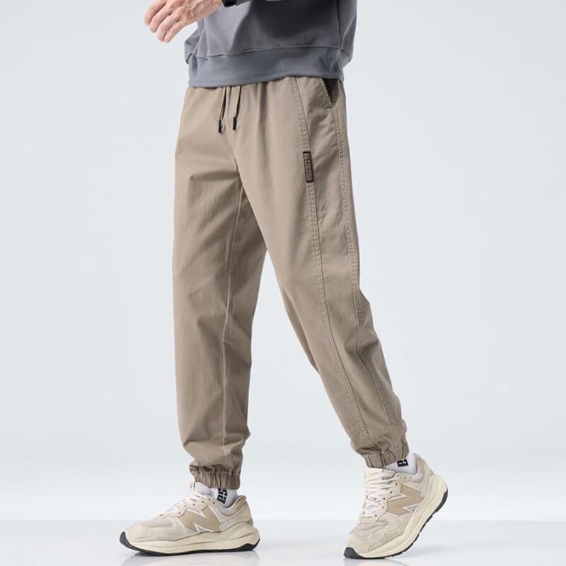 Men's Loose Fit Drawstring Cargo Pants