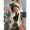 Women's Comfortable Soft Casual Round Neck Nightgown - Cute Print Short Sleeve T-Shirt Long Dress Loungewear