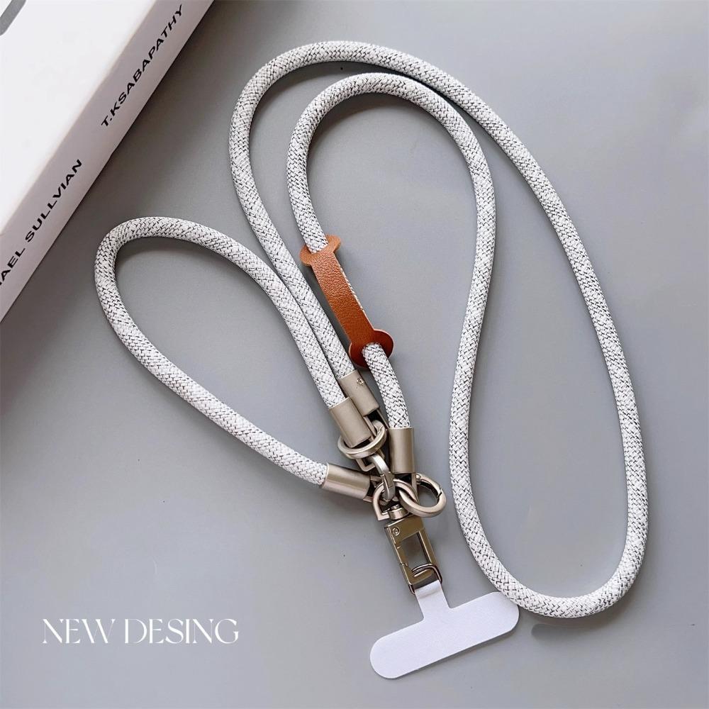 3-in-1 Mobile Phone Lanyard, Multi-functional Removable and Adjustable Multi-purpose Strap, Hand-woven Strong Crossbody