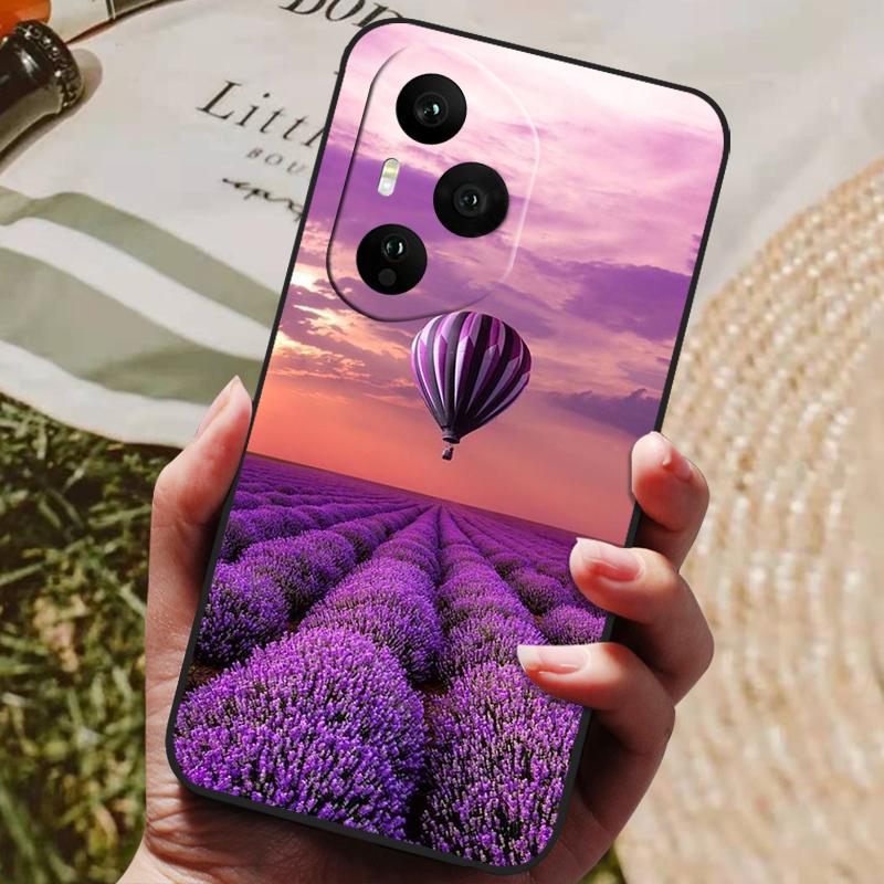 For Honor 400 Pro Case Soft Silicone Cover Black Bumper TPU For Honor 400 Pro 5G Case Honor400 Global Funda Phone Cases Cover