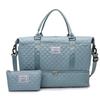 OLOMM Travel Duffle Bag Set with Shoe Compartment