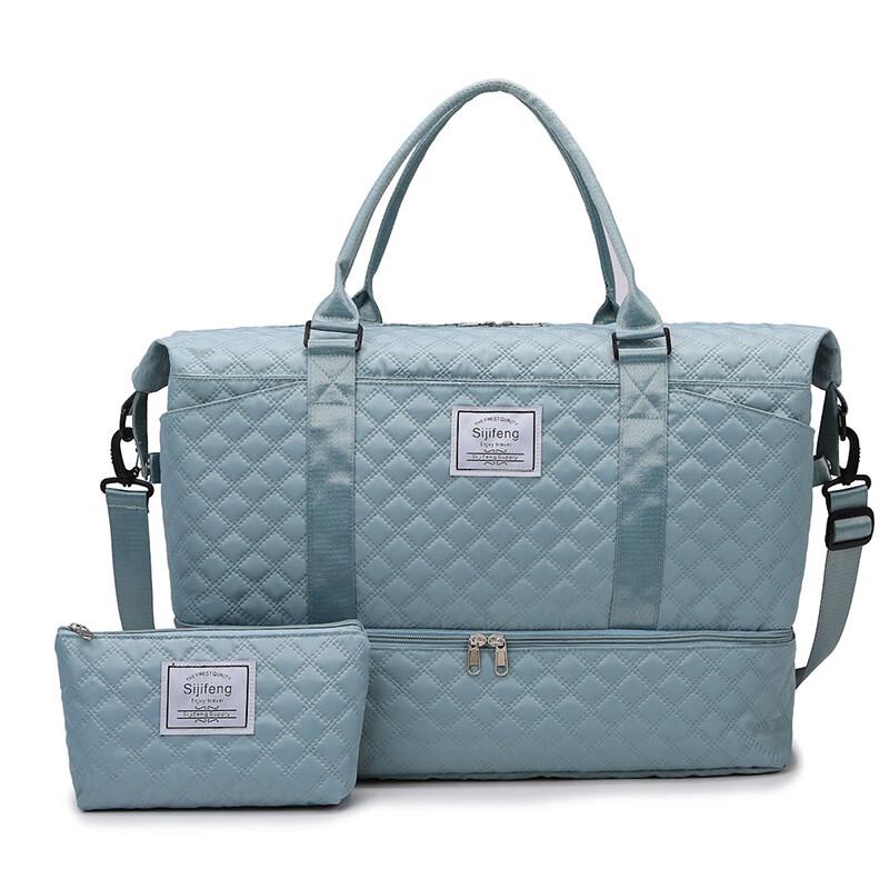 OLOMM Travel Duffle Bag Set with Shoe Compartment