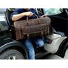 Full Grain Leather Duffle Bag/Monogrammed Genuine Leather Weekender Bag/Leather Holdall/Overnight Bag For Men/Personalized Gift For Him/Gift