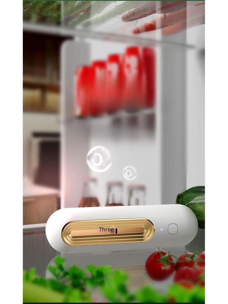 Portable Ozone Purifier for Fridge & Bathroom Deodorization and Sterilization