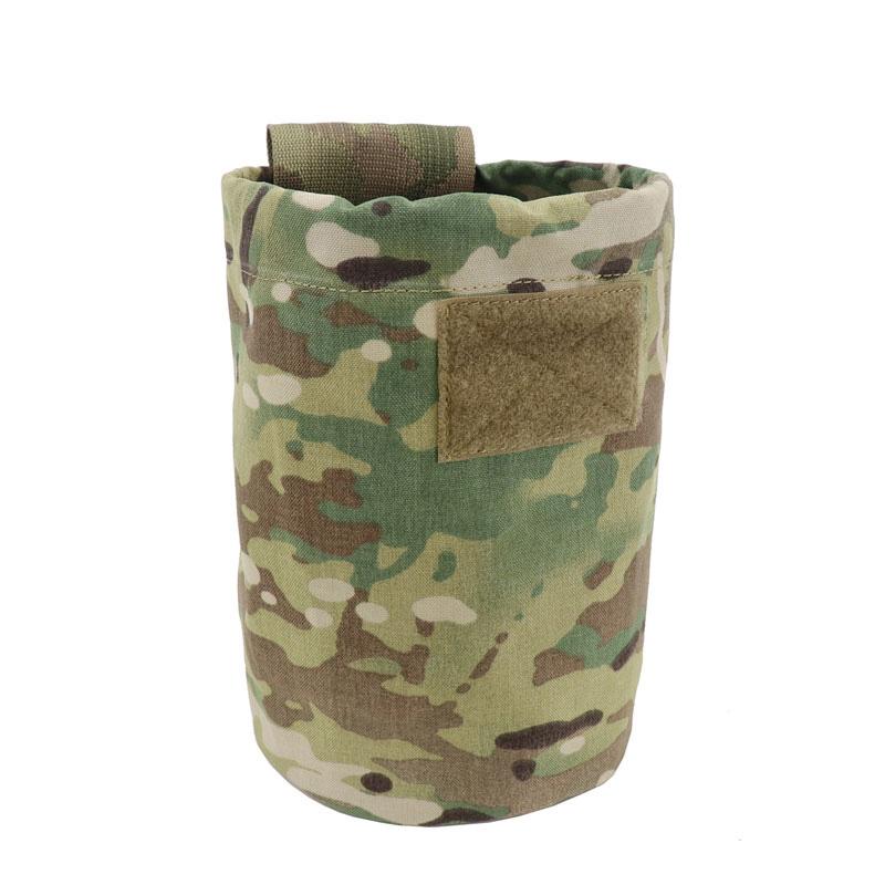 

BEPAN New ATS Tactical Roll Up Dump Pouch Folding Recycling Bag MOLLE Waist Hanging Storage Bag