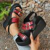 Women Fashion Wedge Sandals Summer Woman Casual Non-slip Peep Toe Designer Shoes Elegant Platform Sandals Sandalias De Mujer