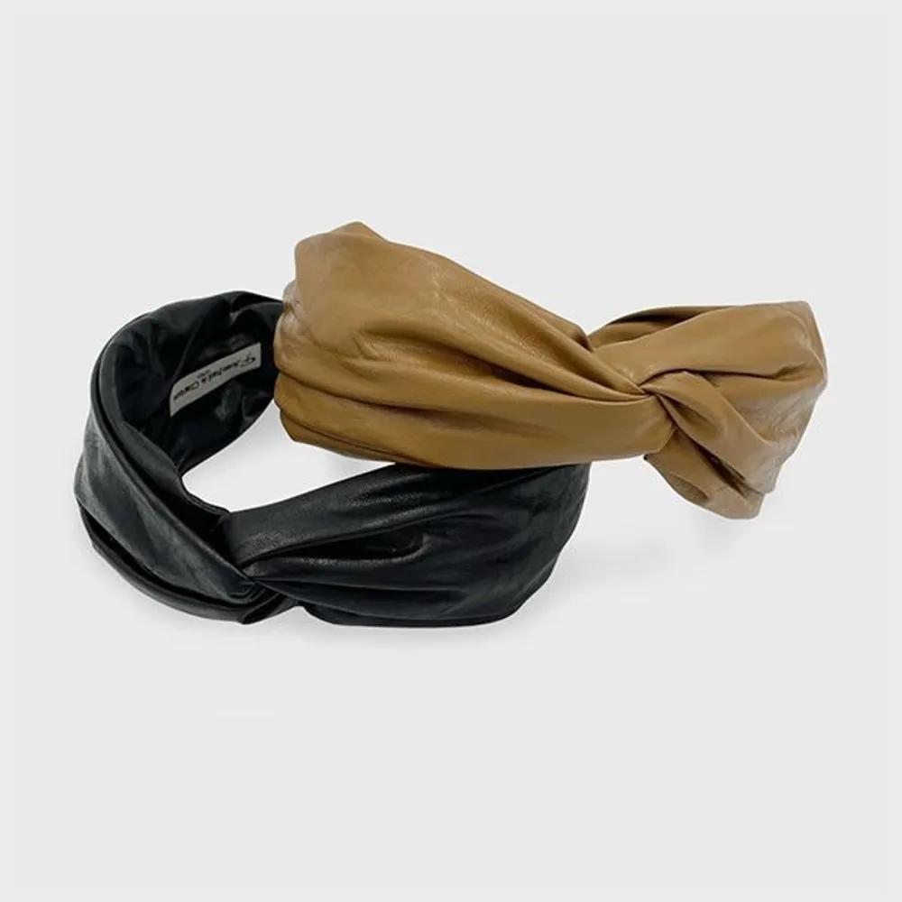Leather Bandana Hairband JP-22-156HB