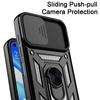 Shockproof Case for Xiaomi Mi 11 Lite 5G NE 1i 11T Ring Stand Push Pull Camera Protection Phone Cover for POCO M3 M4 Pro