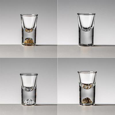 B52 Schwalbe Kristall Jinshan Blattgold Kugel Cocktail Schnapsglas