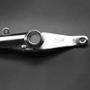 FIRECARP GN125 Motorcycle Steel Brake Pedal Footrest Lever [Parallel Import]