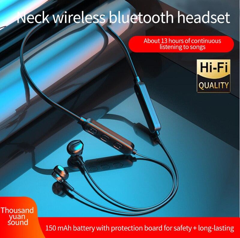 Auricolare magnetico compatibile bluetooth Sport Cuffie senza fili  Auricolare Bluetooth Auricolari vivavoce con microfono per Huawei Xiaomi  acquista in modo economico — spedizione gratuita, recensioni reali con foto  — Joom