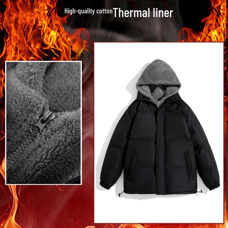 EASTERN CAMEL Men's Winter Hooded Padded Puffer Jacket