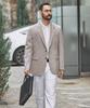 Stco [Summer] Two-Tone Texture Lightweight Jacket_ Beige (Relaxed Fit)_Sejvb05Nsd
