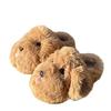 Puppy cotton slippers women's 2025 new indoor home winter warm non-slip student dormitory stepping on shit cotton mop