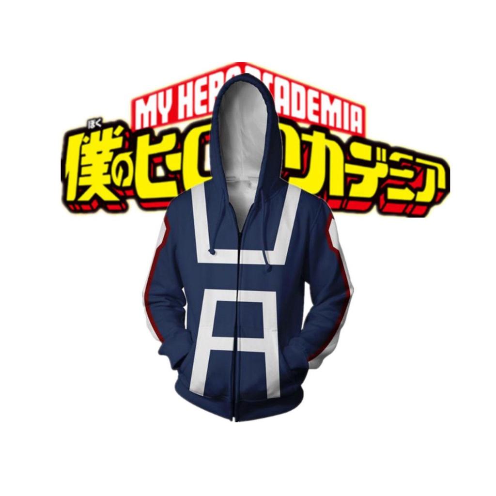 Luxurious My Hero Academia Sweatshirt Zipper Hoodie With Timeless Classic Design