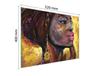 GLAS-SCHNEIDEBRETT 52x40 FRAU