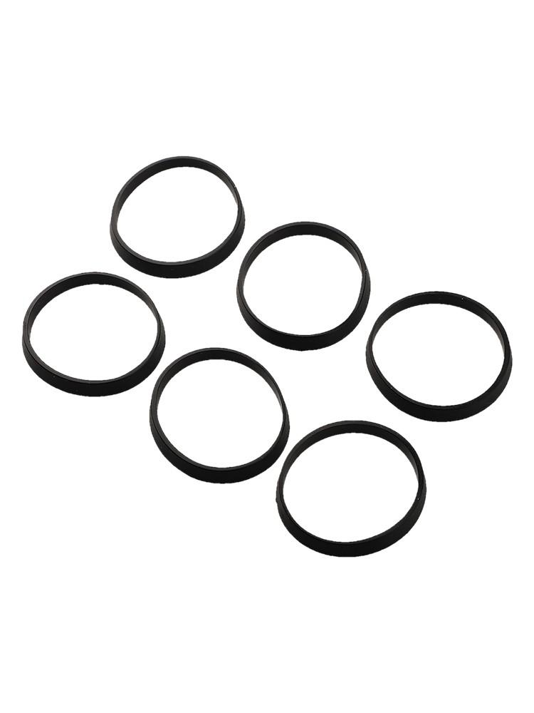 Quality Assured Rubber Washers for Plumbing Sink Pipe Fittings Set of 6