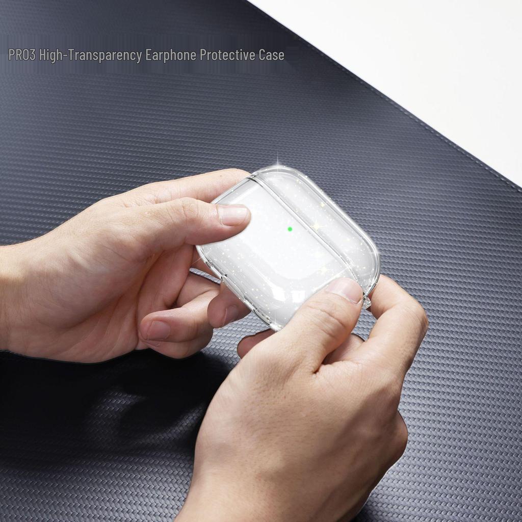 Průhledný měkký silikonový obal z TPU pro Apple AirPods Pro 3/2/4. generace