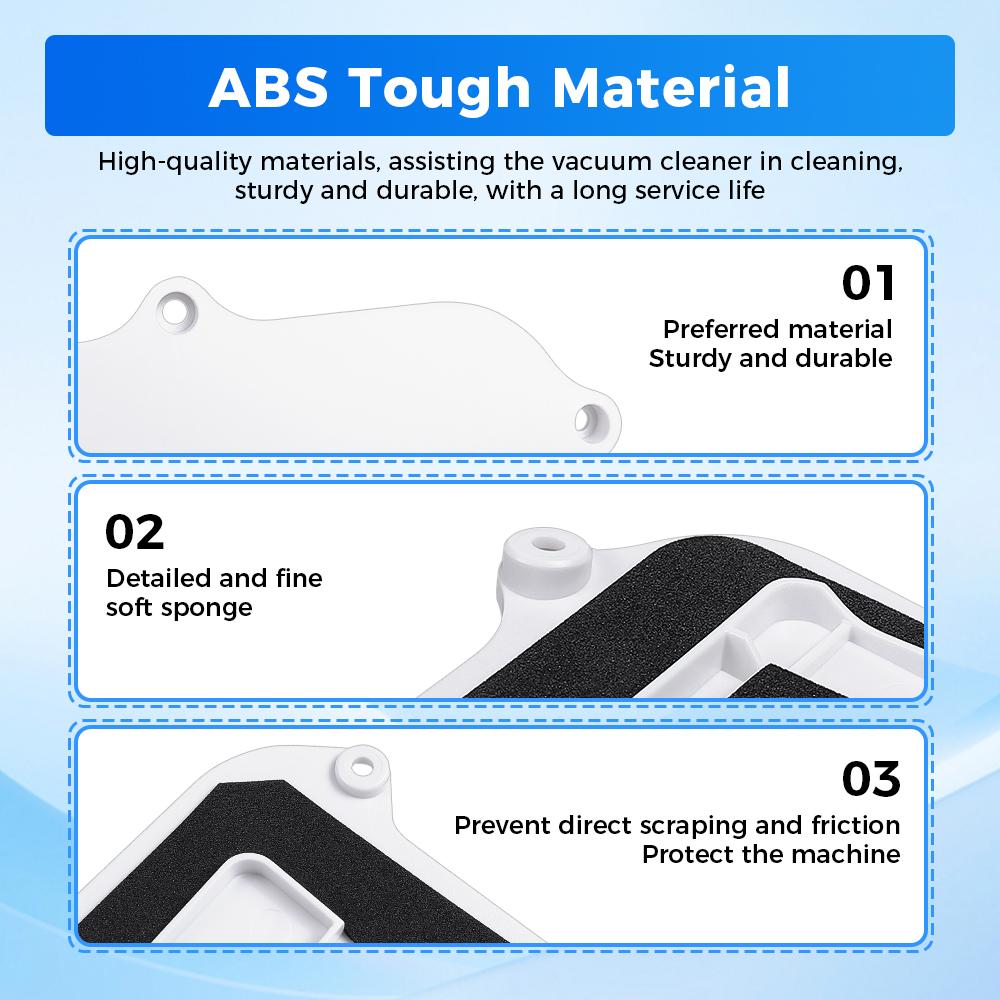 Battery Back Cover For Narwal J1 J2 T10 Robot Vacuum Cleaner Replacement Battery Cover Screw Holes Cover Repair Accessories Part