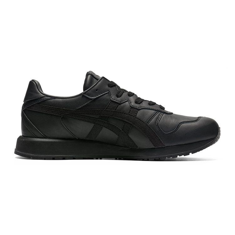 ONITSUKA TIGER ALLIANCE A40 Synthetikleder, Rindsleder Vielseitige Niedrige Freizeitschuhe Unisex Schwarz 1183C409-002