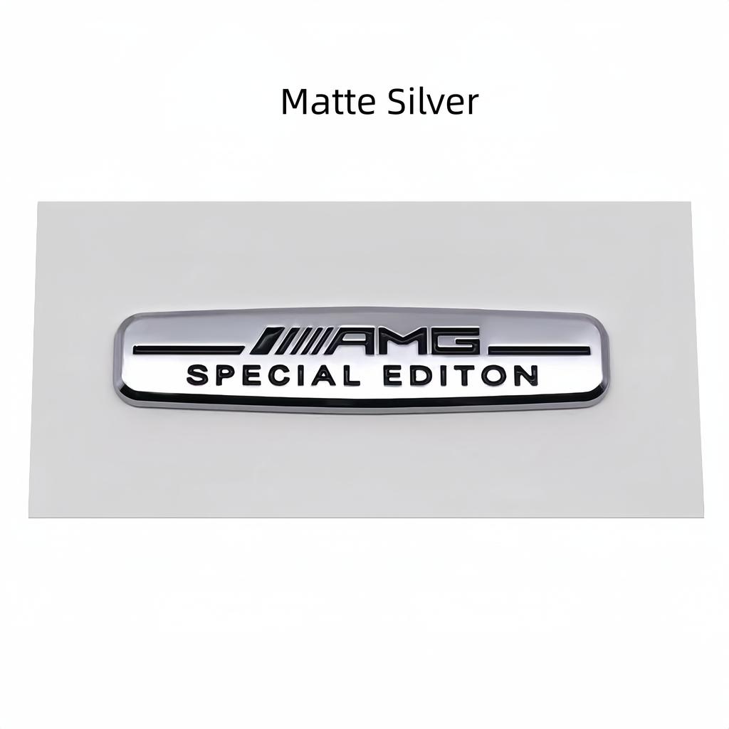 New 3D ABS Special EDITION 1 Logo Badge Sticker Steering Wheel Side Fender Rear Trunk Emblem Decal for GLC CLA GLK Etc