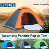 3-4 People Folding Automatic Camping Tent Waterproof Outdoor Portable Hiking Family Tent