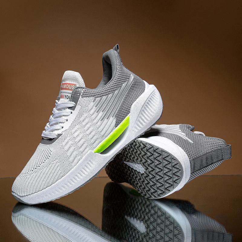 Neue Liebesschuhe Trendige Plateau-Freizeitschuhe für Herren Bequeme Flyknit-Schuhe Herren- und Damen-Sneaker