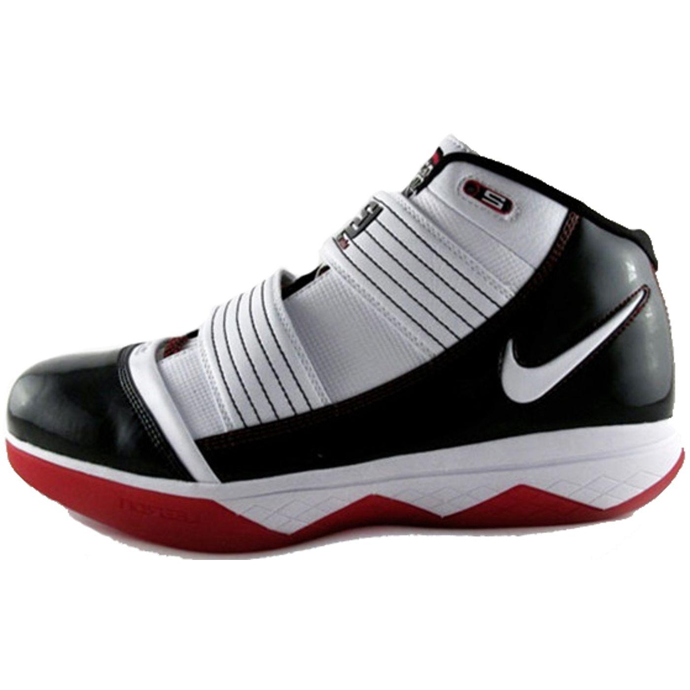 

Мужские кроссовки Nike Zoom Soldier III Playoffs черные, белые, красные 358559-101