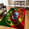 Portugal National Football Team Carpet Rug for Living Room Bedroom Home Sofa Decoration,Kids play Non-slip Floor Mat