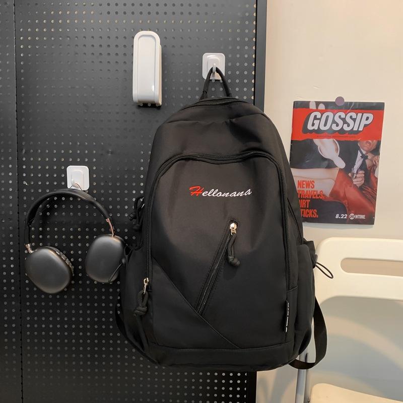 

Large Capacity Japanese Ins Junior High School Students Simple Schoolbags Female Joker Boys Backpacks and Backpacks. .